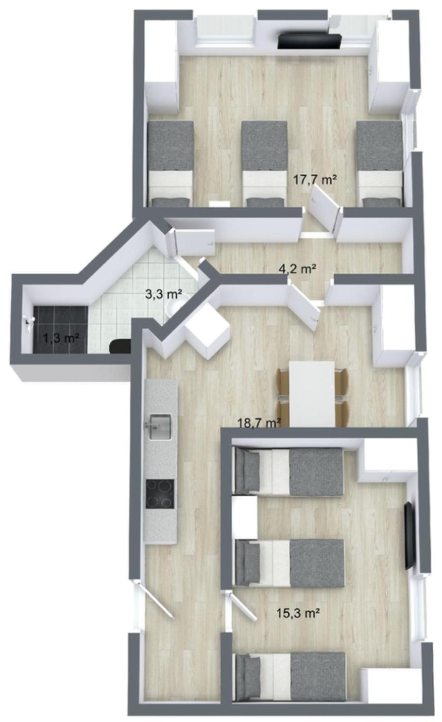 Wuerzburg Altbau-Citylofts 外观 照片